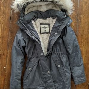 Abercrombie Kids (a&f) Parka Hooded Winter Coat